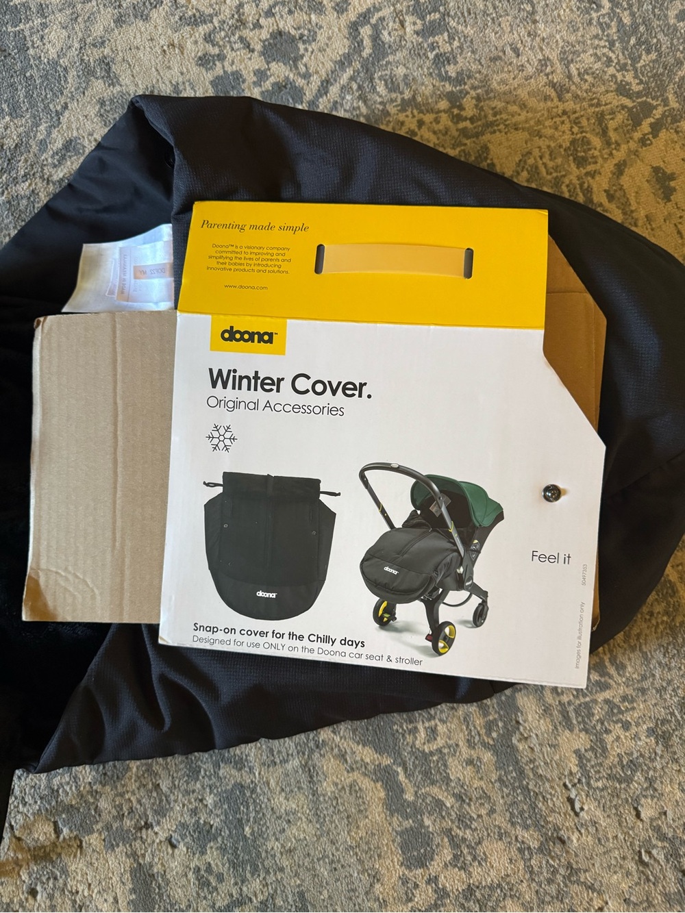 Doona Winter Cover - Black